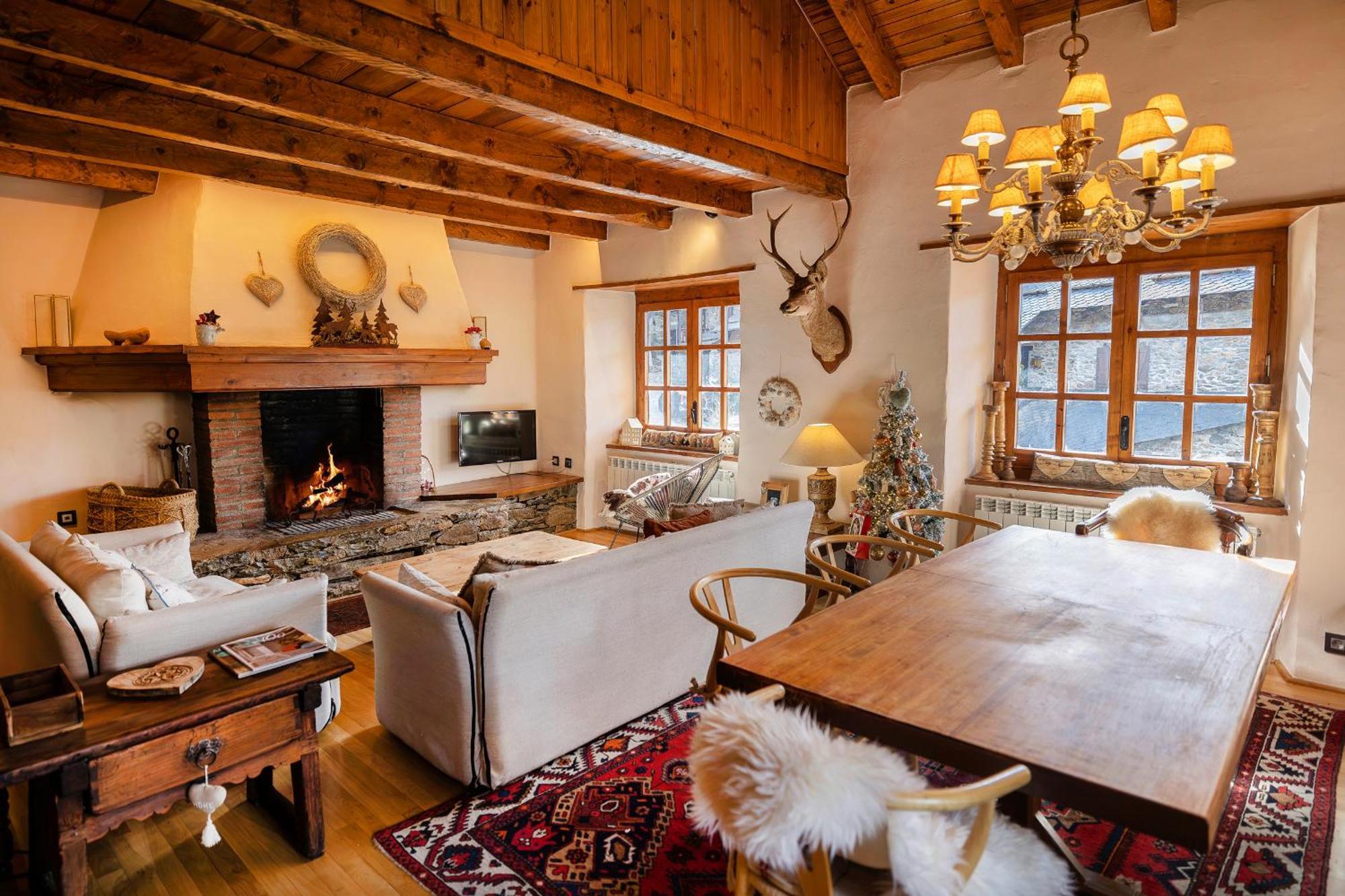 Pleta Ordino 51, Duplex Rustico Con Chimenea, Ordino, Zona Vallnord Kültér fotó